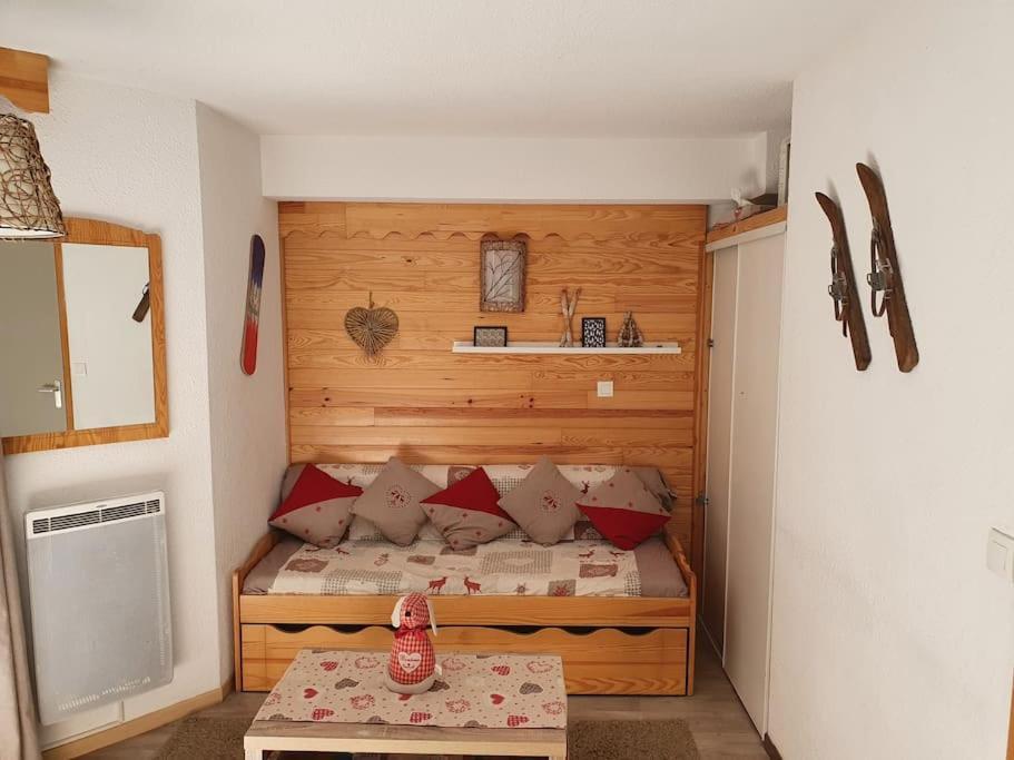 Spacieux Appartement 37M2-T3-Rdc-6 Personnes-100M Remontees Valmeinier Dış mekan fotoğraf