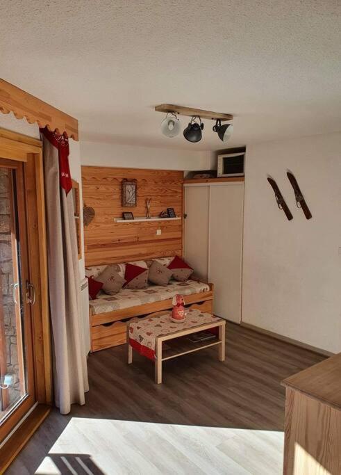 Spacieux Appartement 37M2-T3-Rdc-6 Personnes-100M Remontees Valmeinier Dış mekan fotoğraf